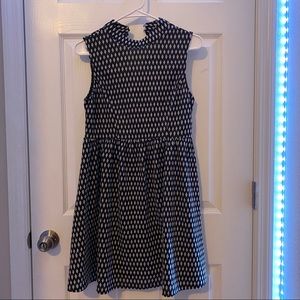 Diamond patterned dress